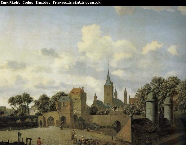 Jan van der Heyden Church of the landscape